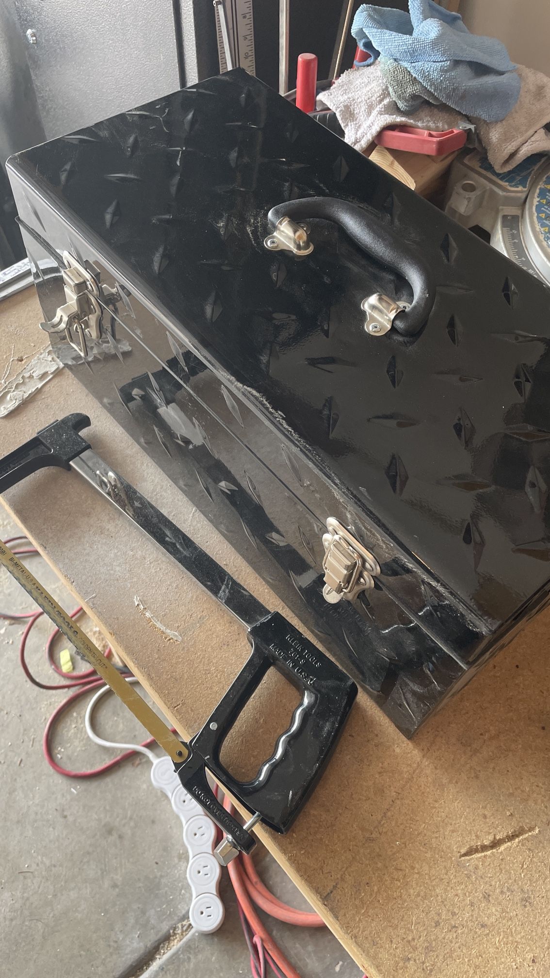 Hand Toolbox With Tools