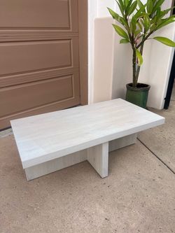 Light Wood Coffee Table