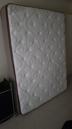 matress bed frame, base , 2 pillows and quilt and wardrobe included