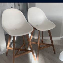 White Bar Stools