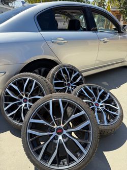 19” subaru sti sti wrx gloss black