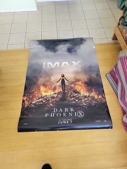 Marvel Dark Phoenix IMAX Movie Poster 48x70