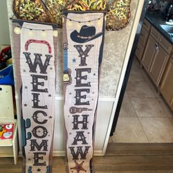 Banners -Cowboy Theme