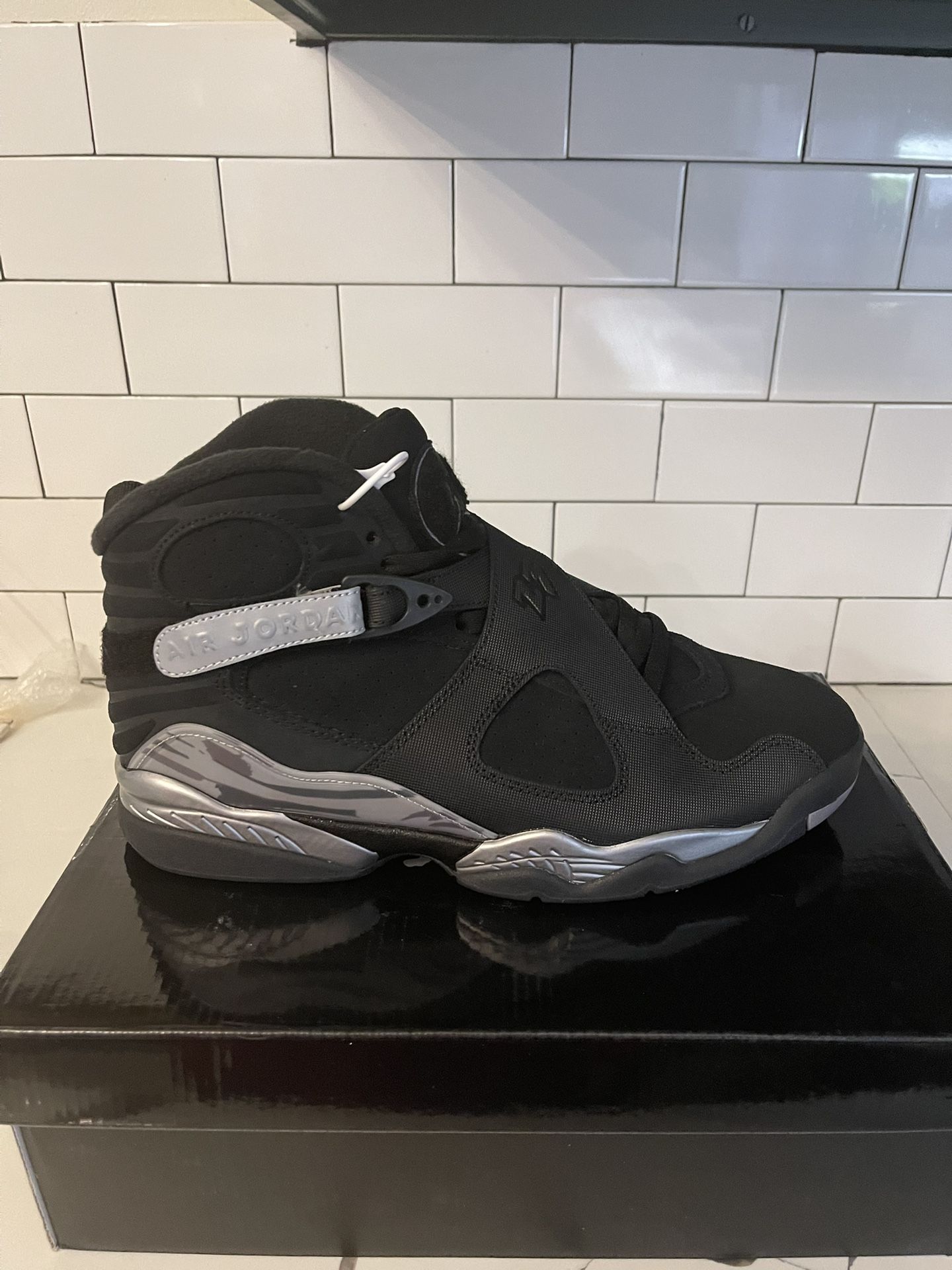 Men’s Jordan Retro 8 Gun Smoke Size 10.5. 
