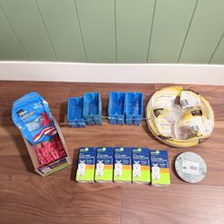 Lot of Various Electrical Supplies - GFCI Outlets, Copper Building Wire, Electrical Boxes, Wing Nuts