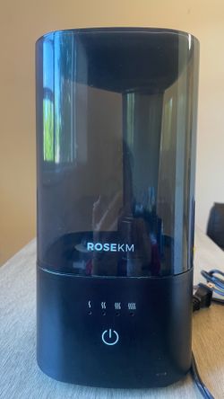 ROSEKM Ultrasonic Cool Mist Humidifier – Quiet & Modern