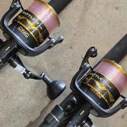 Penn Battle IV Reels/New lines/New Okuma Rod