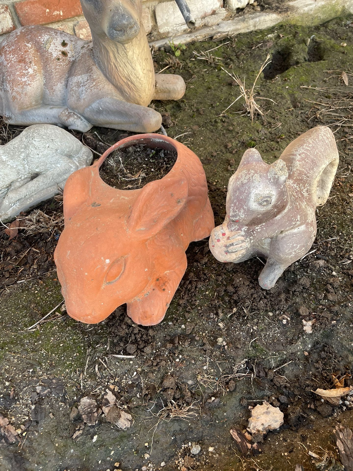 Rabit/Bunny Outdoor Decor Planter