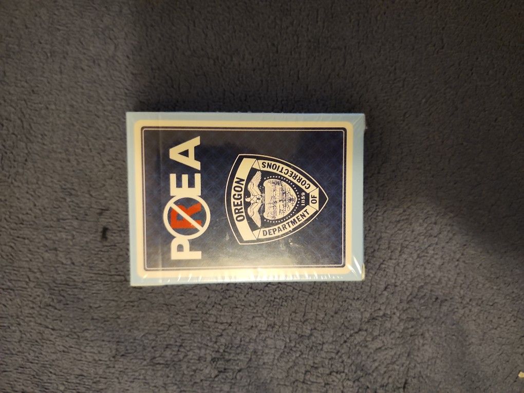 Official ODOC PREA playing Cards
