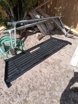 Headach bar rails for pick up truck