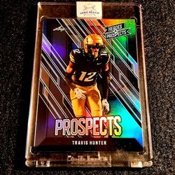 Travis Hunter 2024 leaf Prospects Rookie /99 JACKSONVILLE JAGUARS NFL 