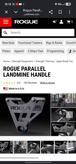 New Rogue land mine handle