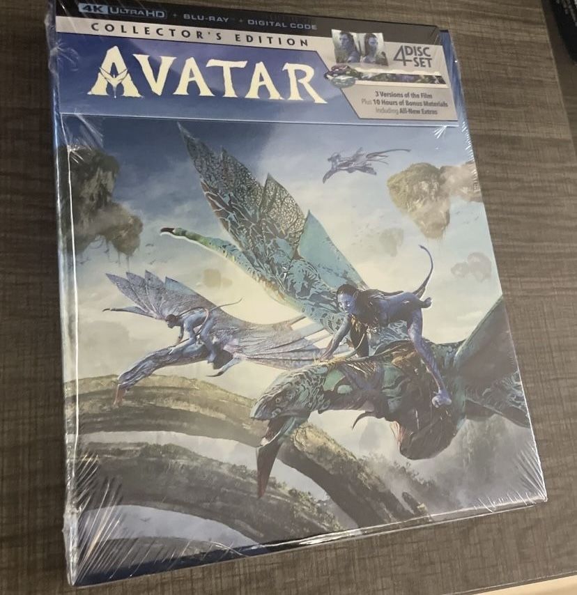 brand new sealed 4k blu ray avatar collectors edition bluray
