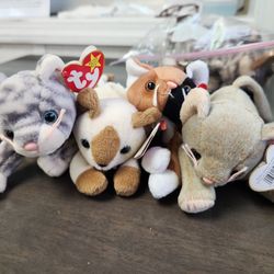 Beanie Babies Kittens,retired