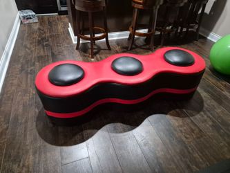 Ottoman black/red FREE