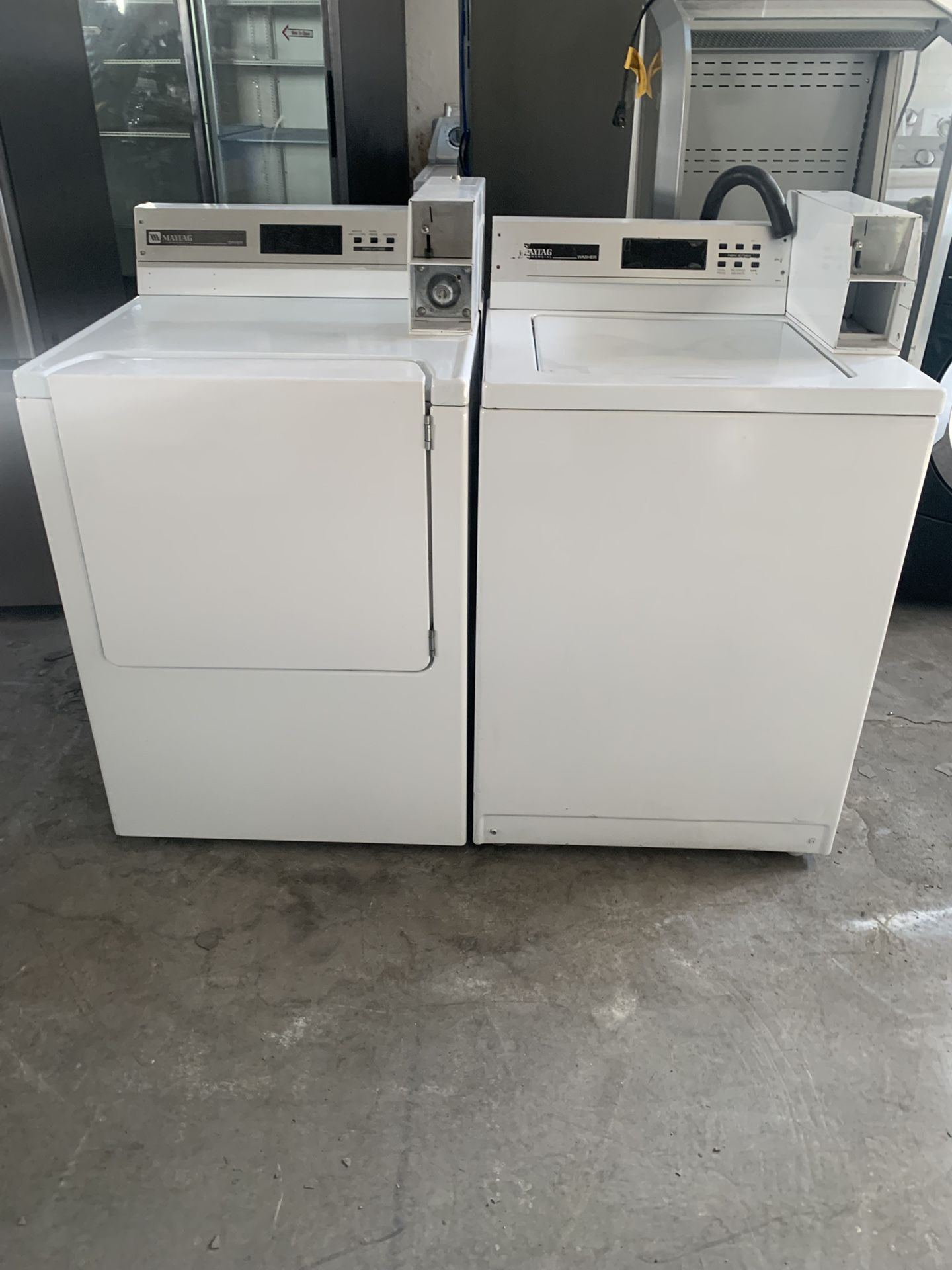 Washer And Dryer Commercial Maytag Good Condition Gas Dryer 90 Days Warranty Lavadora Y Secadora Maytag Comercial Gas Buenas Condiciones 90 Dias De Ga