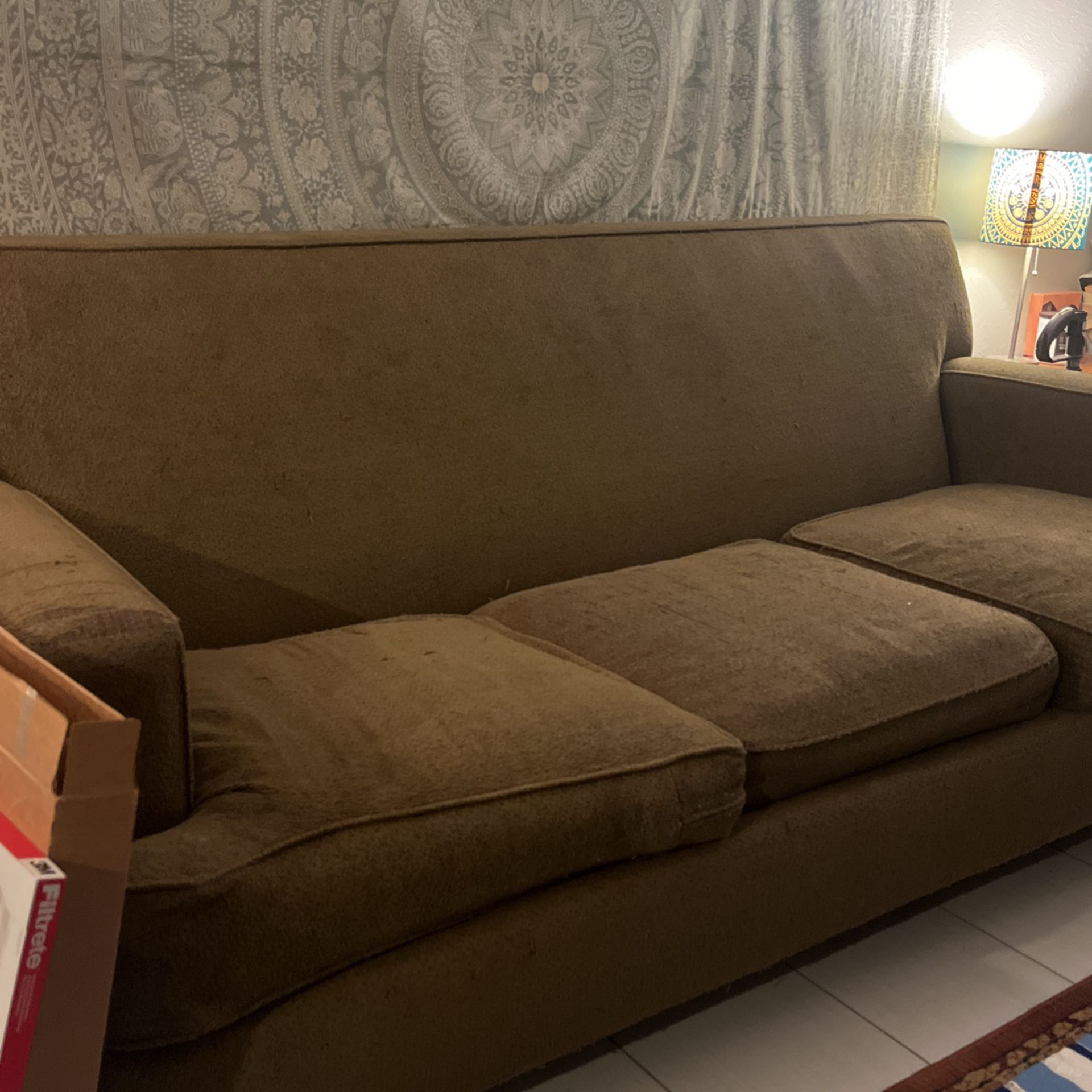 Green Couch for Sale!