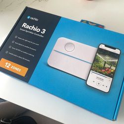 Rachio WiFi Smart Sprinkler Controller (12-Zone Irrigation Remote Control)