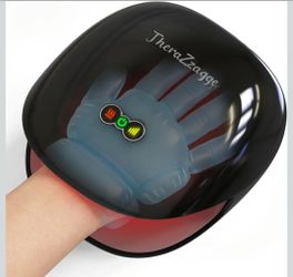 Cordless Hand Massager with Heat and Compression
