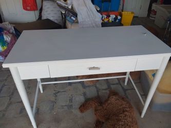 White desk