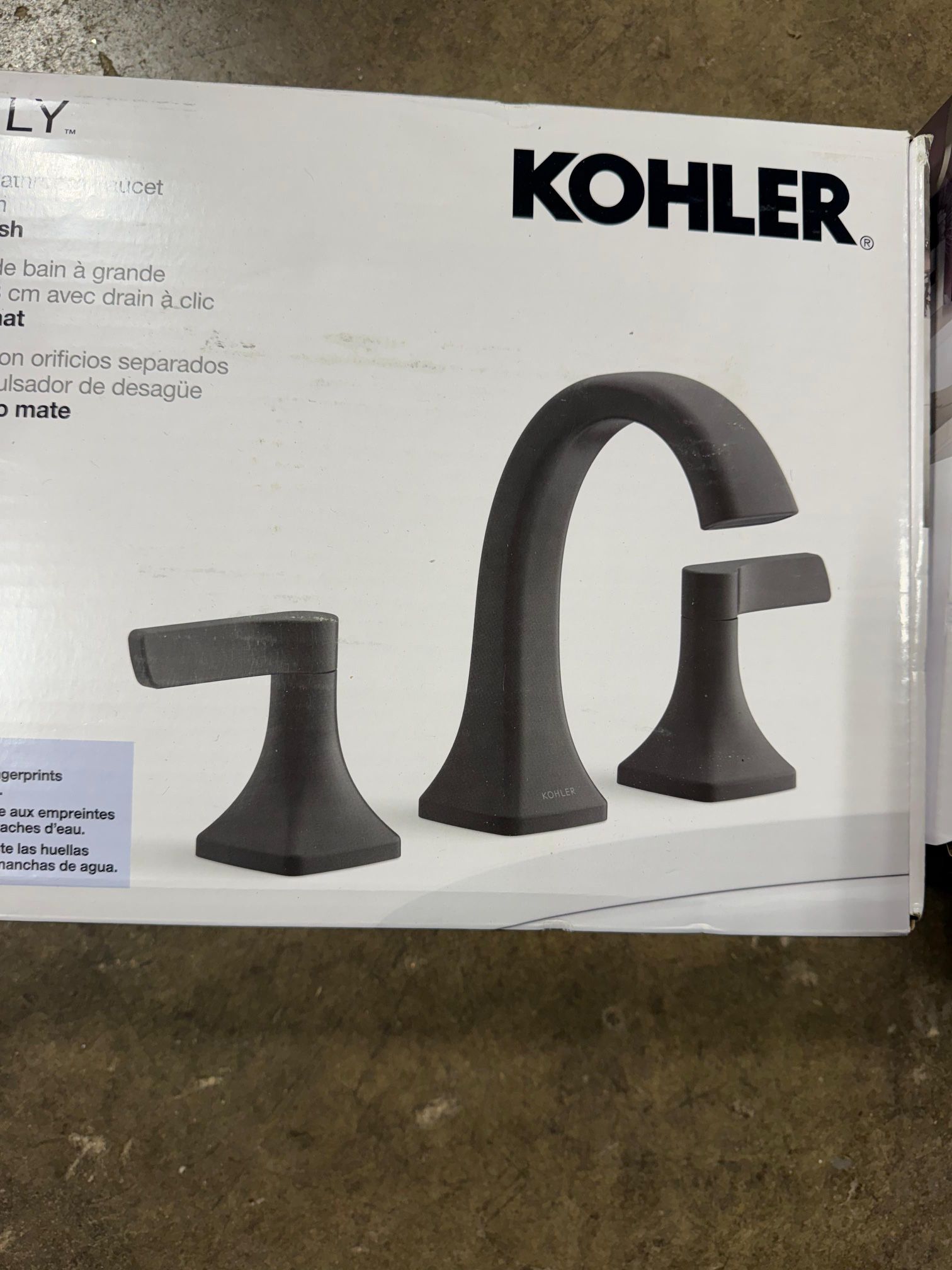 Kohler Riverly Widespread Bathroom Sink Faucet