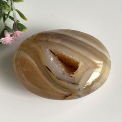 Druzy Agate Palm