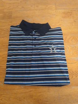 Dallas cowboys polo shirt large