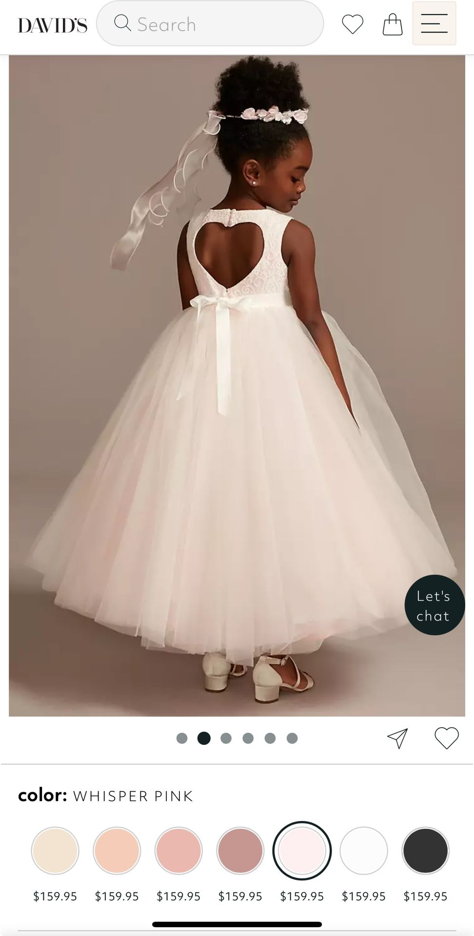 Flower Girl - Davids Bridal Dress
