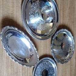 Silver Plated Trays