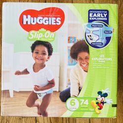 Huggies Slip on 6-74 Ct 