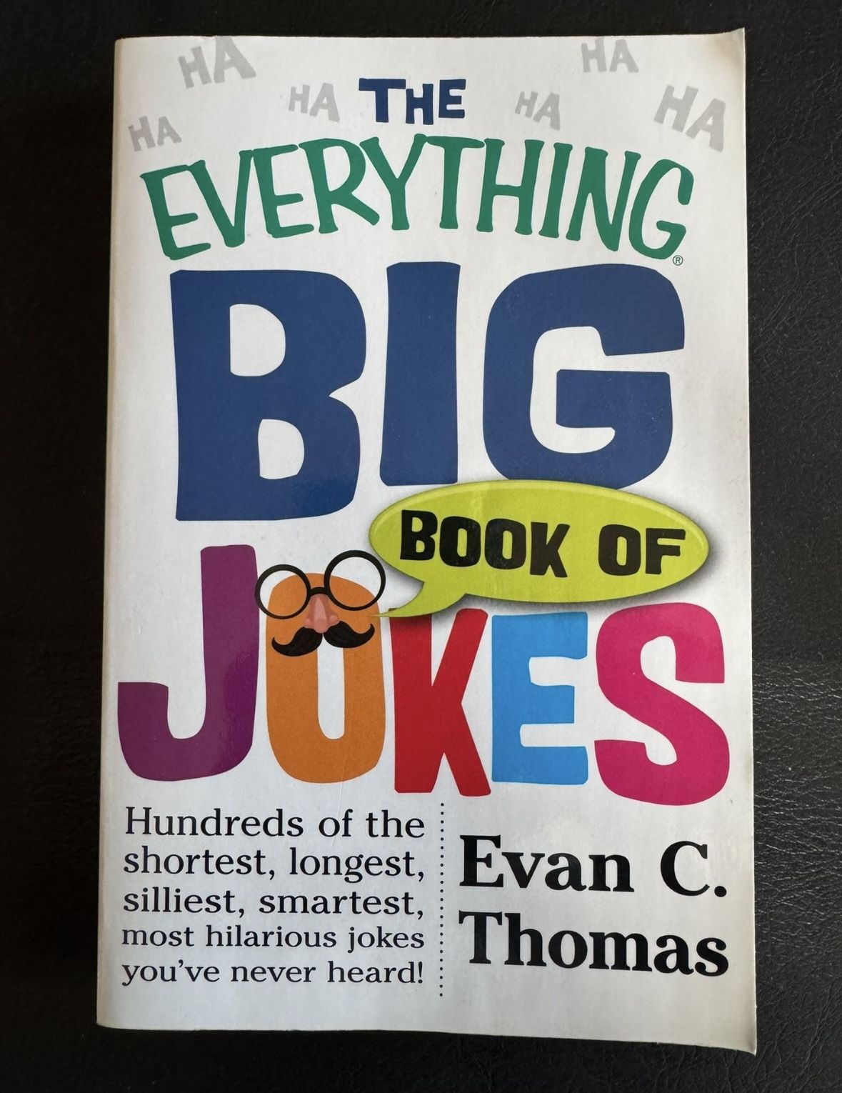 The Everything Big Book Of Jokes By Evan C. Thomas