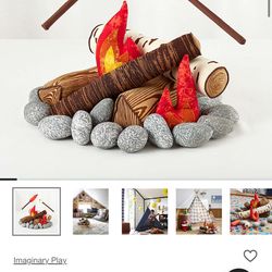 Crate and Barrel Campfire set