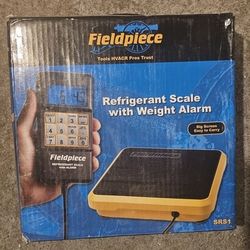 HVAC Refrigerant Scale With Weight Alarm
