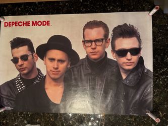 Vintage Original Depeche Mode Poster