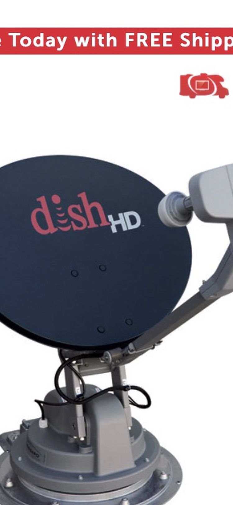Winegard SK-1000 TRAV'LER DISH HD Satellite TV Antenna for the RV Motorhome Camper
