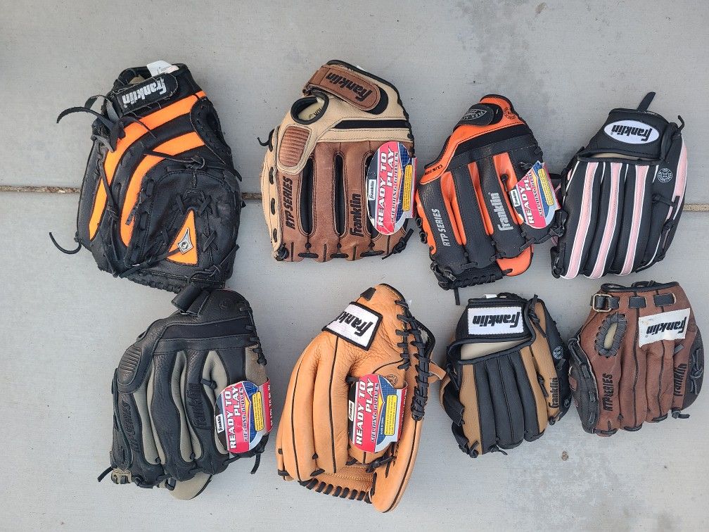 Brand New Baseball Gloves