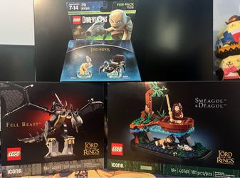 Lord of the Rings GWP Lego Fell Beast Sméagol and Deagol Gollum Dimensions