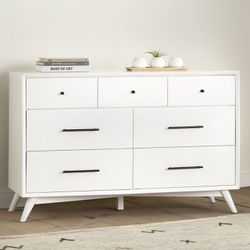 New Parocela 7 Drawer Dresser By Langley Street White Modern for Sale in Camarillo CA OfferUp