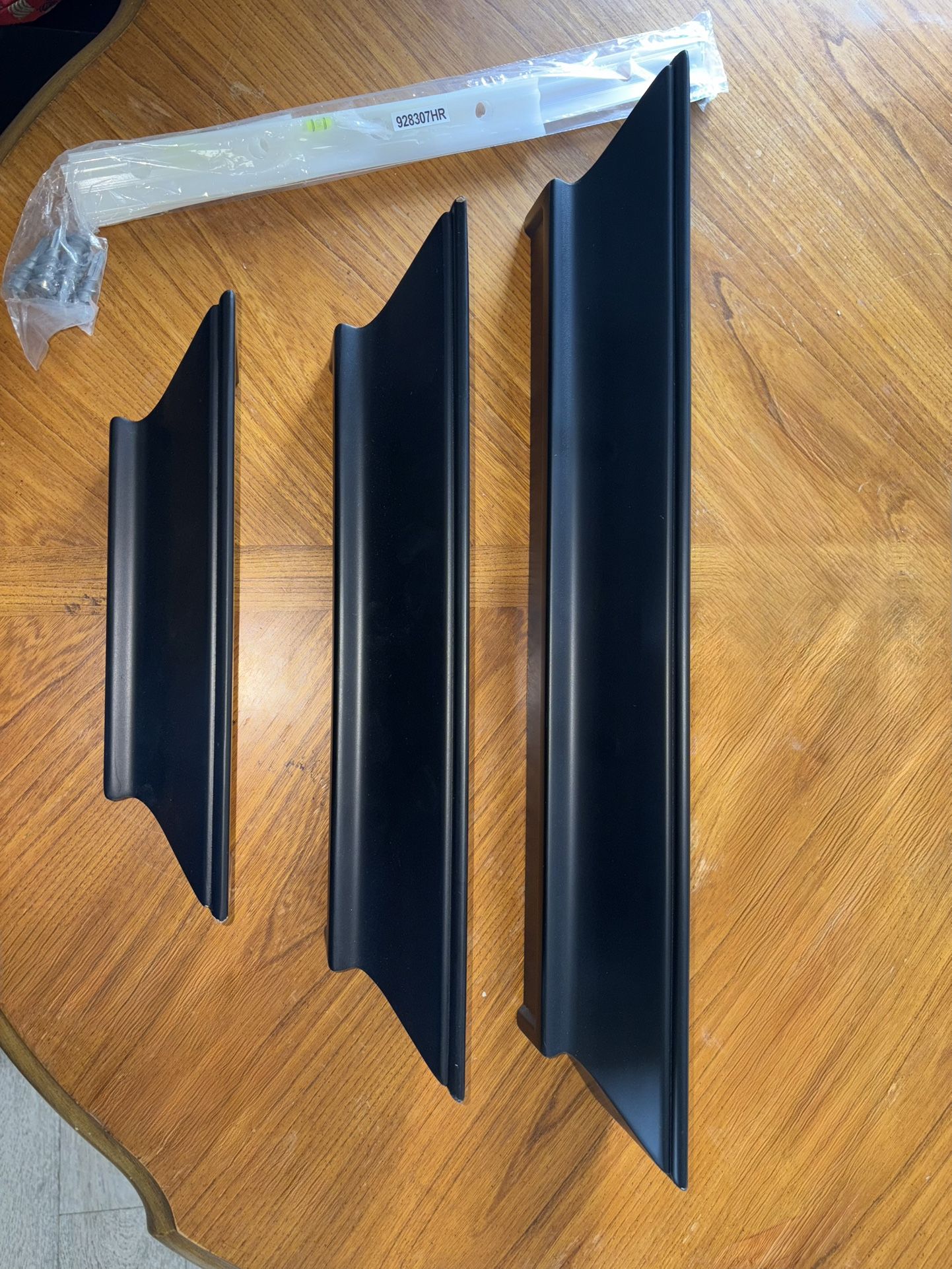 Black Wall Shelves