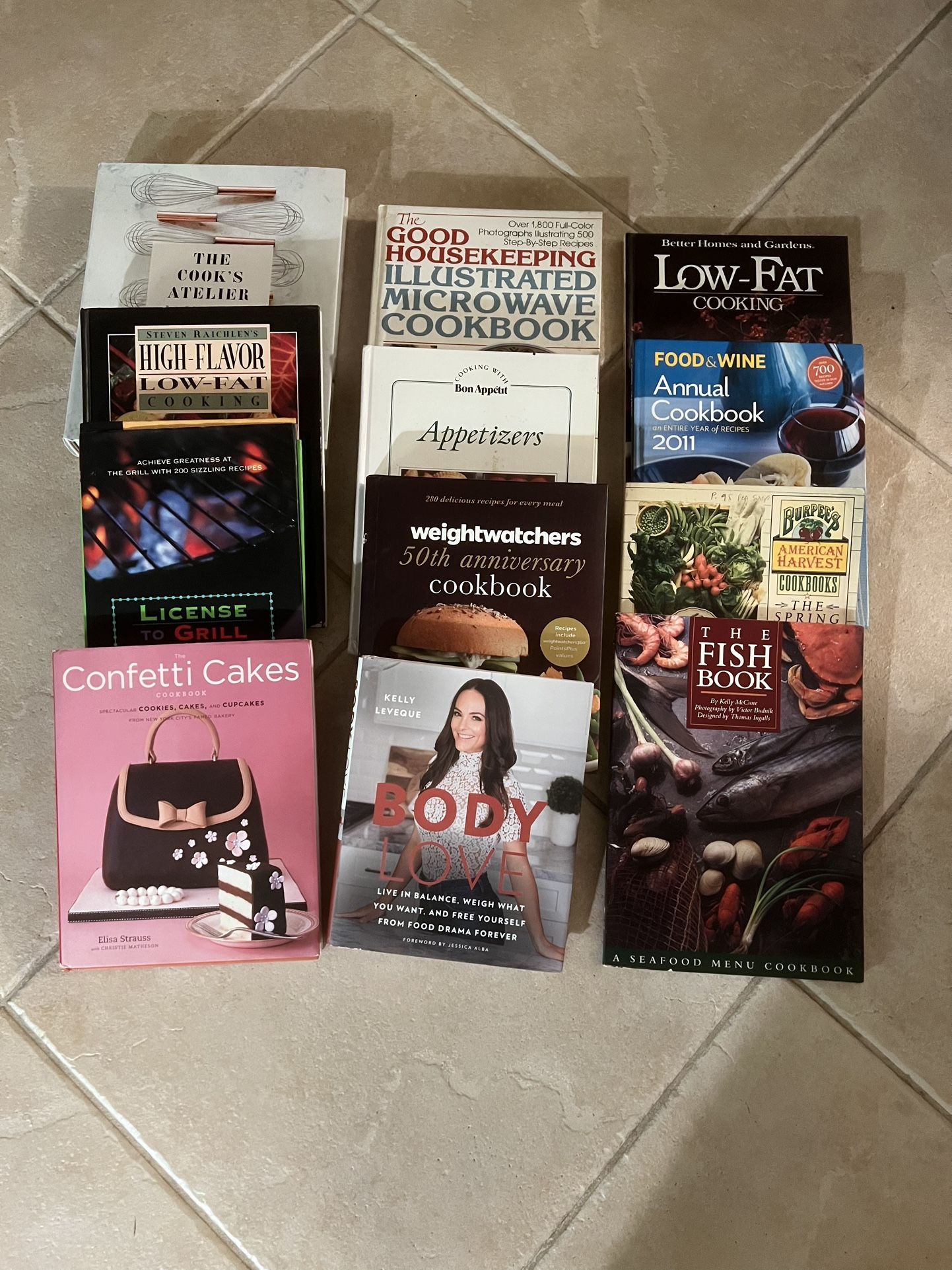 12 Cookbooks
