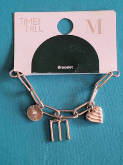 Silvertone Initial "M" Charm Bracelet
$5 Each (Two Available)