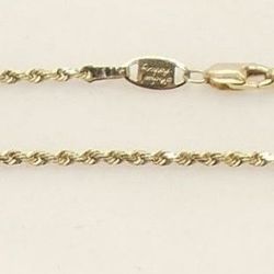 14K Micheal Anthony Yellow Gold Rope Bracelet- Man’s Bracelet Or Woman’s Anklet 