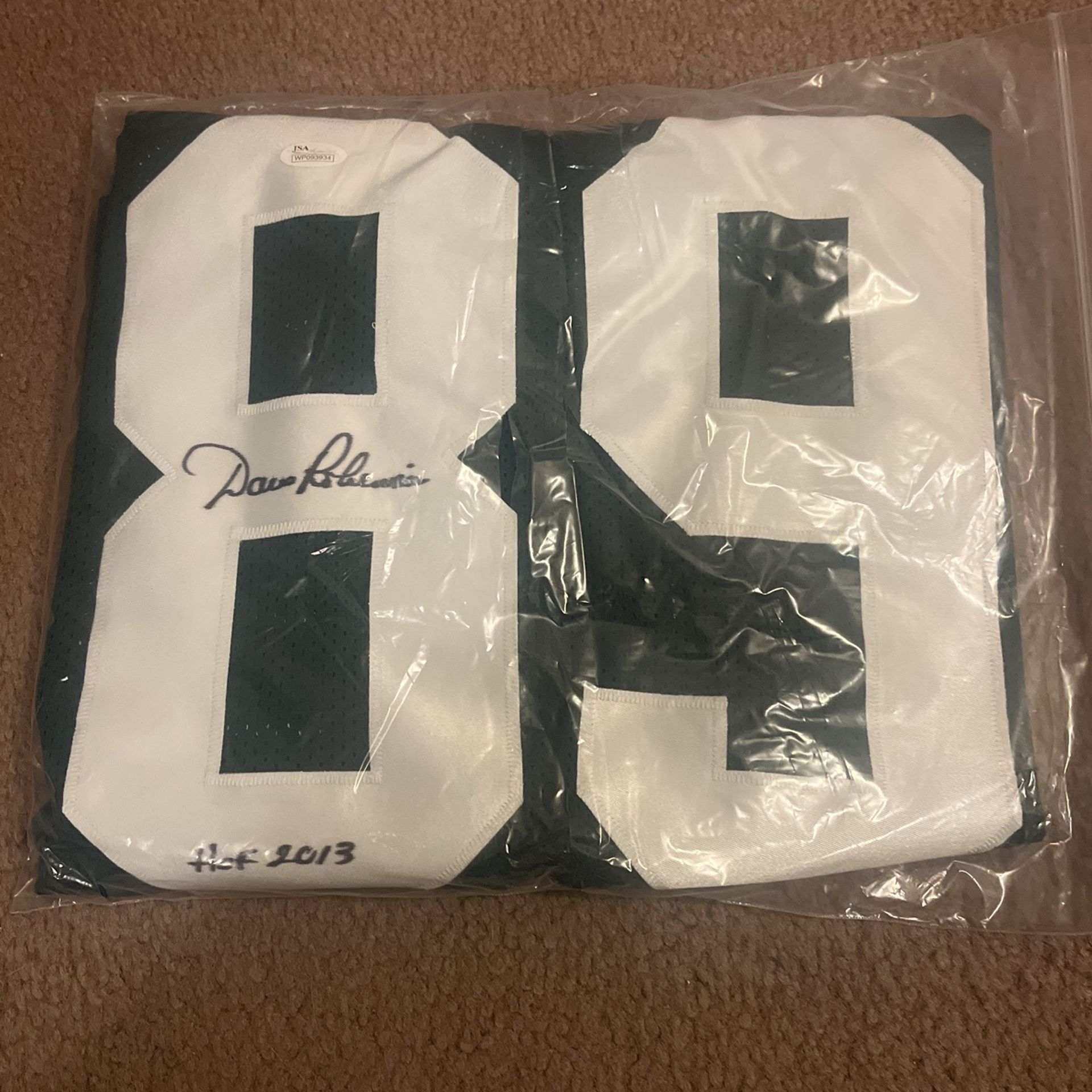 Signed Dave Robinson Jersey