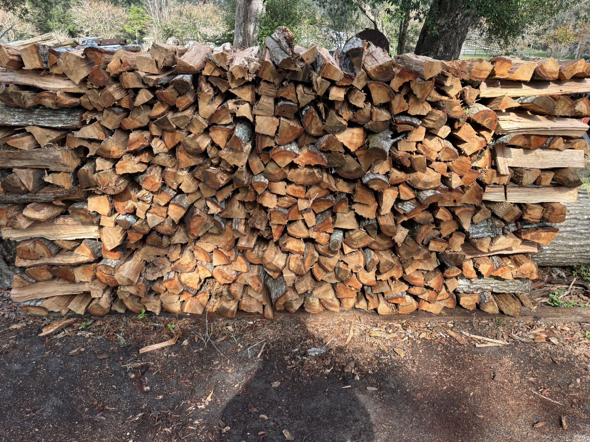 Seasoned Firewood Live Oak