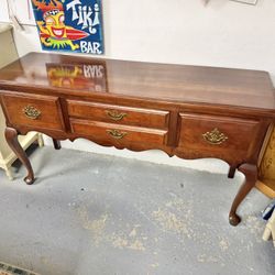 Vintage Solid Wood Buffet 
