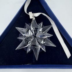 Swarovski 2017 Christmas Ornament Annual Edition Clear Crystal