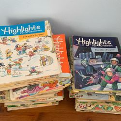 Over 110 Highlights Magazines