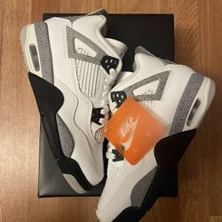 Jordan 4 White Cement Size 6.5Y NEW