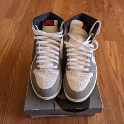 Jordan 1 High Washed Black Size 8