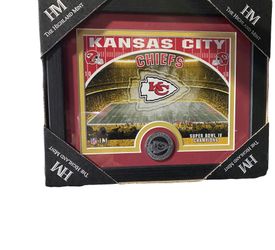 Kansas City Chiefs framed Coin photo by Highland Mint With coin